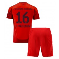 Maglia Calcio Bayern Munich Joao Palhinha #16 Prima Divisa Bambino 2024-25 Manica Corta (+ pantaloncini)